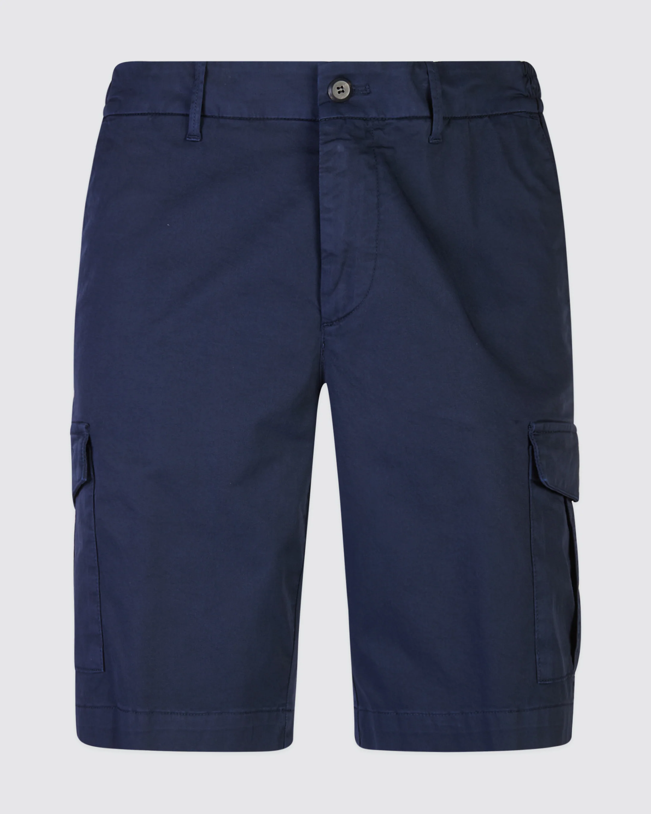 Bermuda Cargo in Cotone con Tasche e Vita Elasticizzata - Image 4