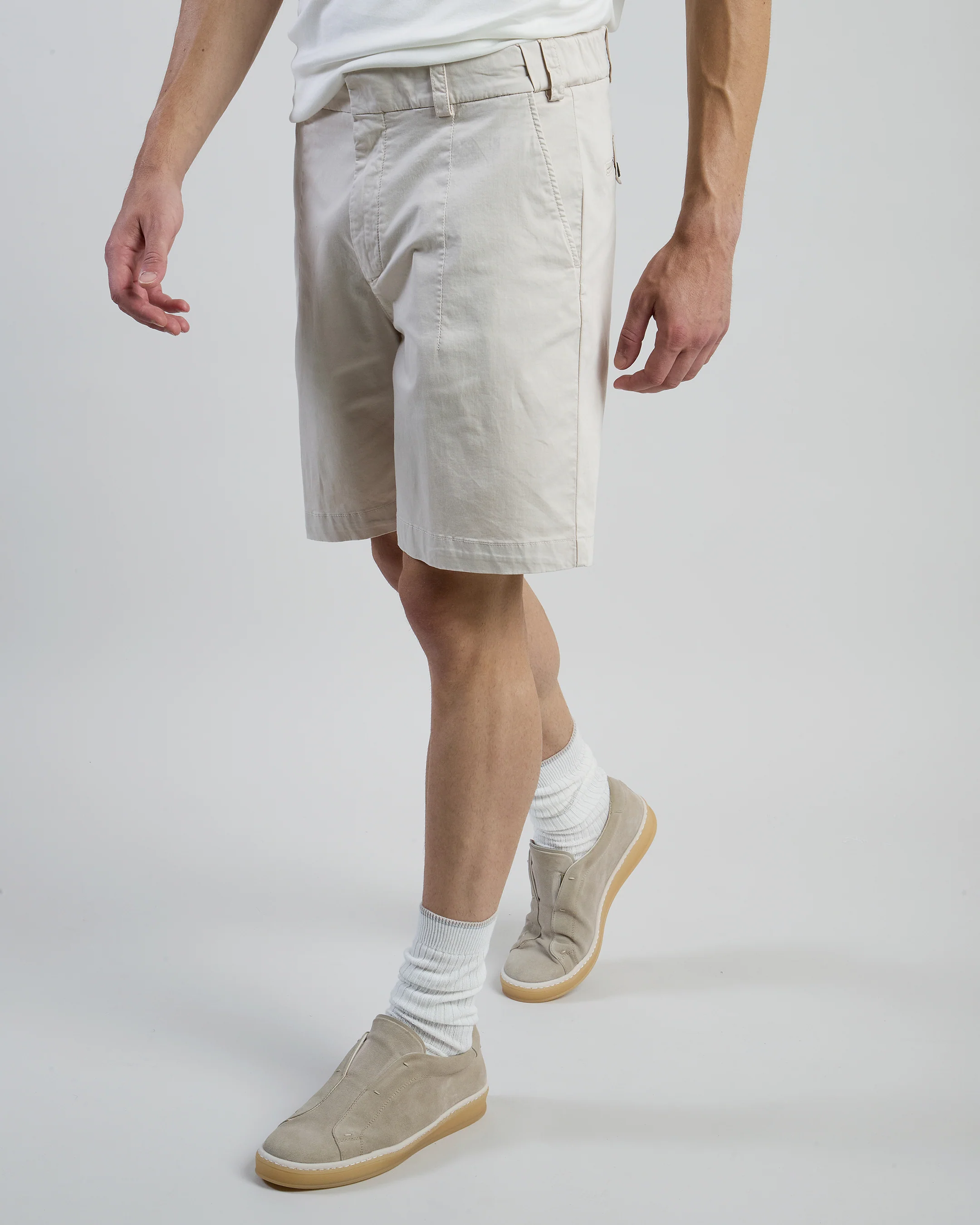 Bermuda Chino Trisize in Cotone Tinto in Capo