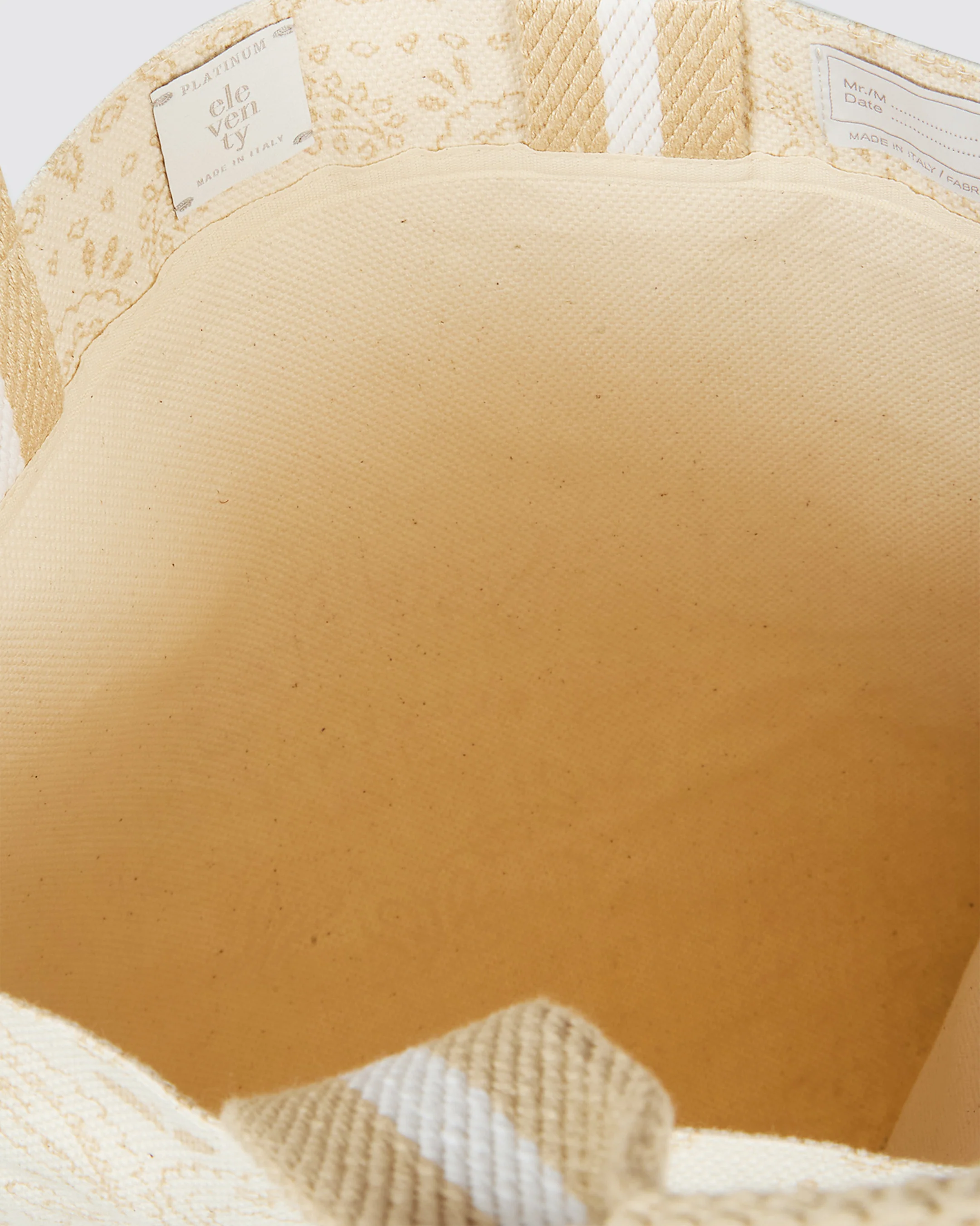 Borsa Tote in Cotone Canvas con Stampa Paisley - Image 3