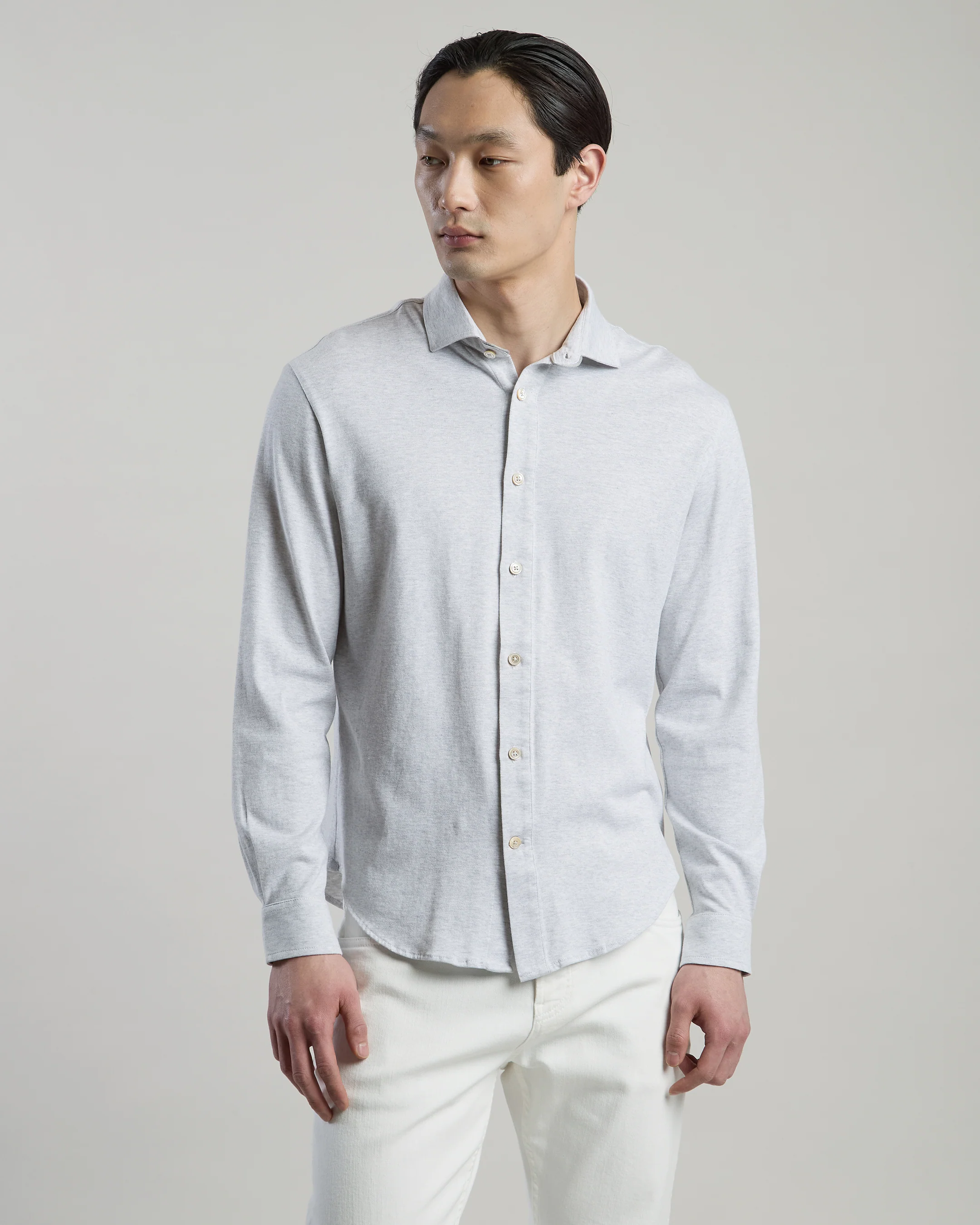 CAMICIA COTONE JERSEY - Image 10