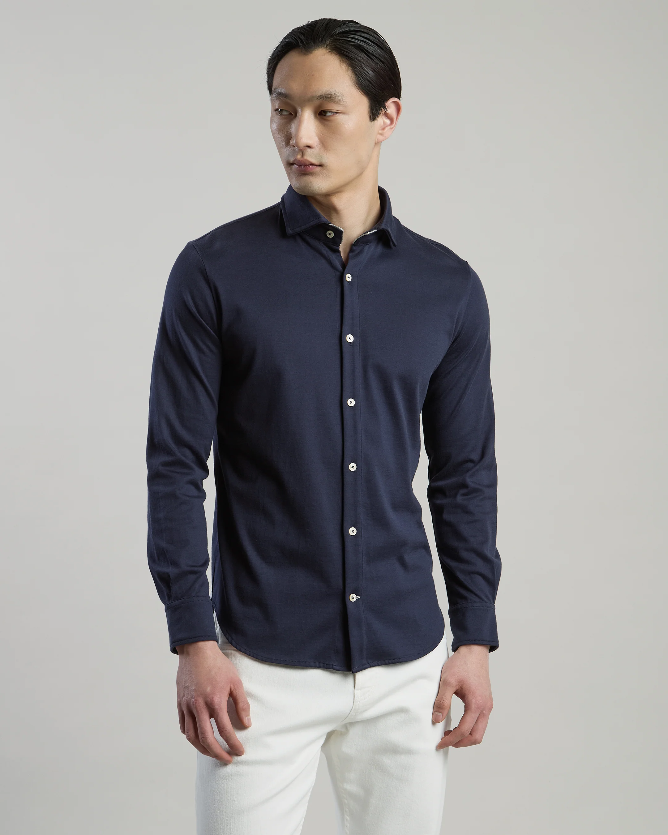 CAMICIA COTONE JERSEY - Image 4