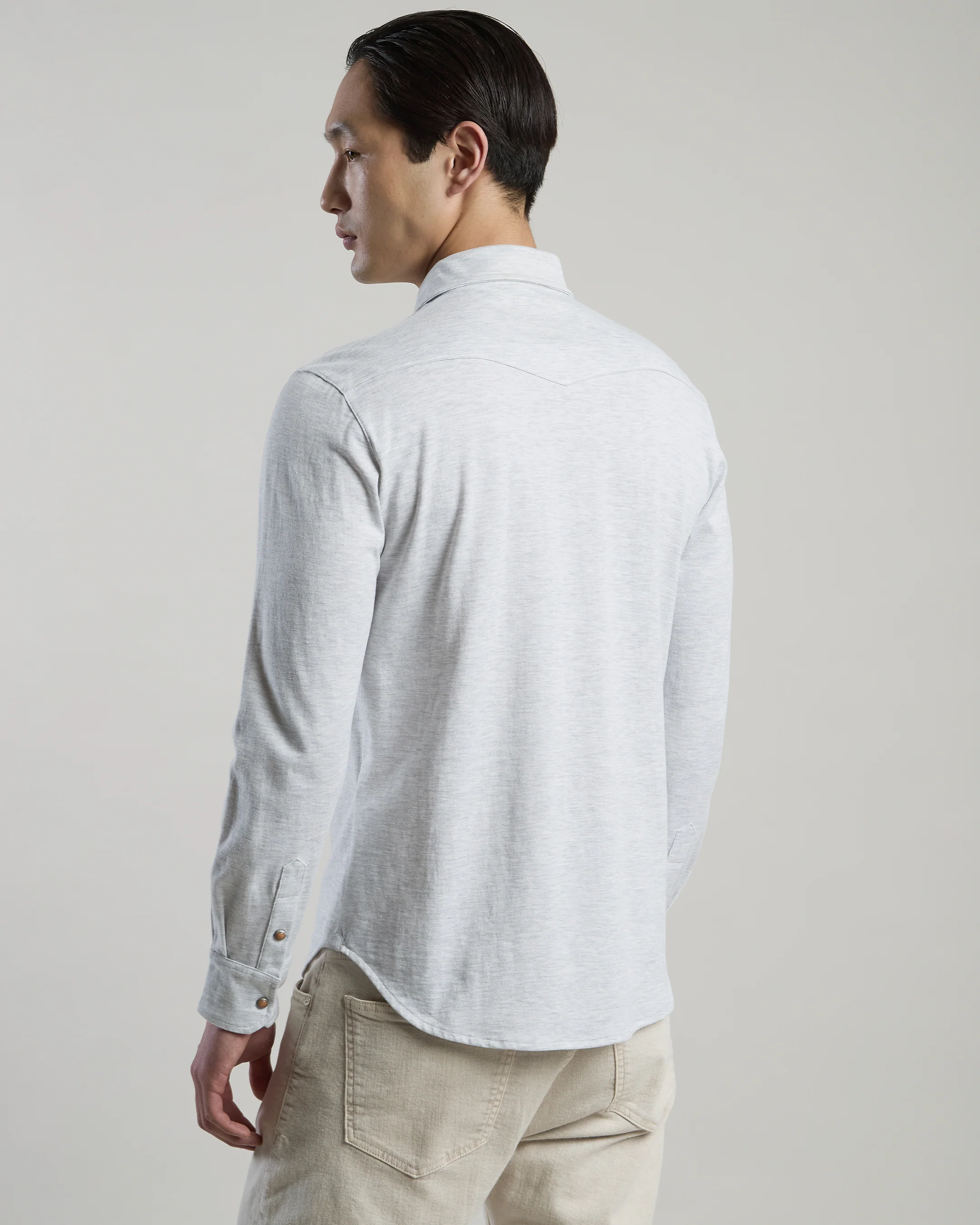 CAMICIA COTONE JERSEY - Image 11