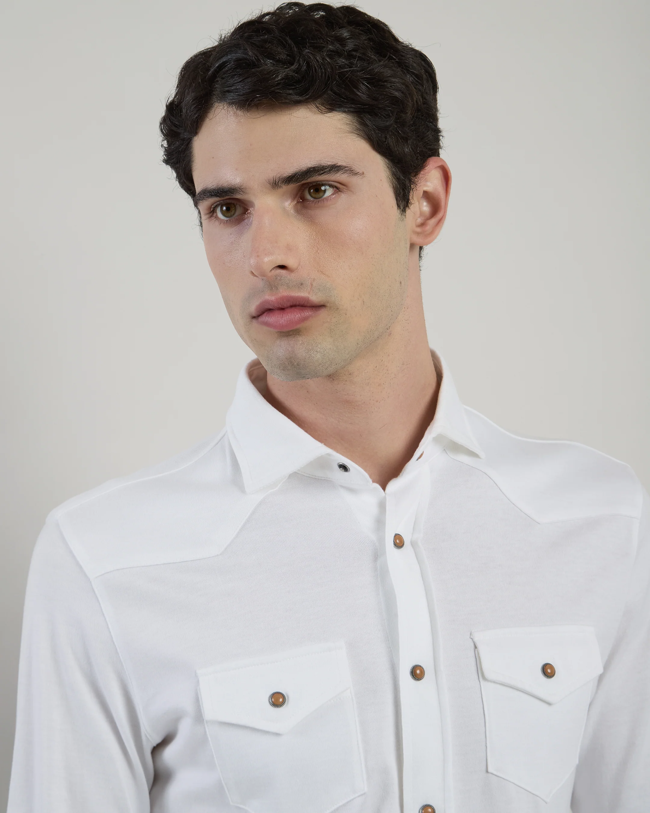 CAMICIA COTONE JERSEY - Image 3