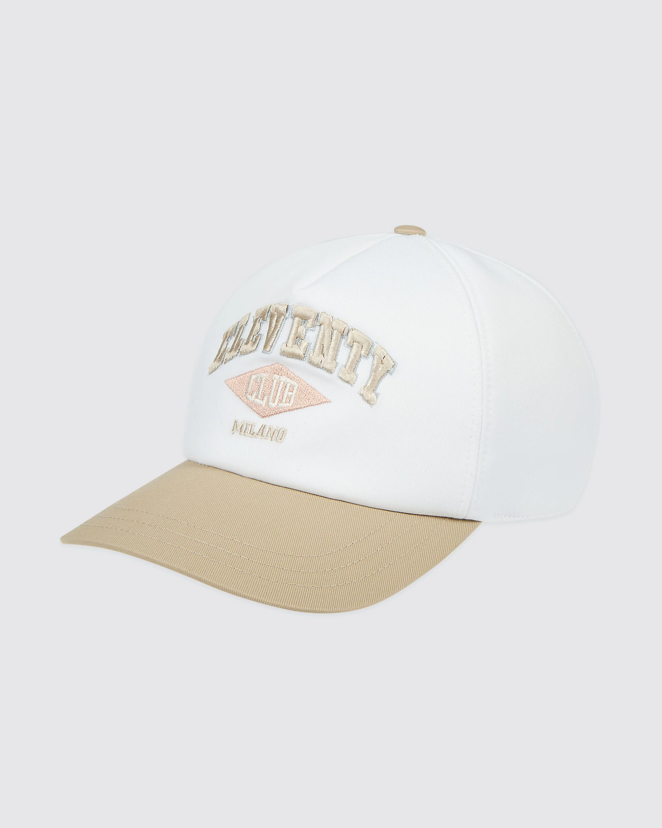 Cappello da Baseball in Misto Cotone con Ricamo Logo
