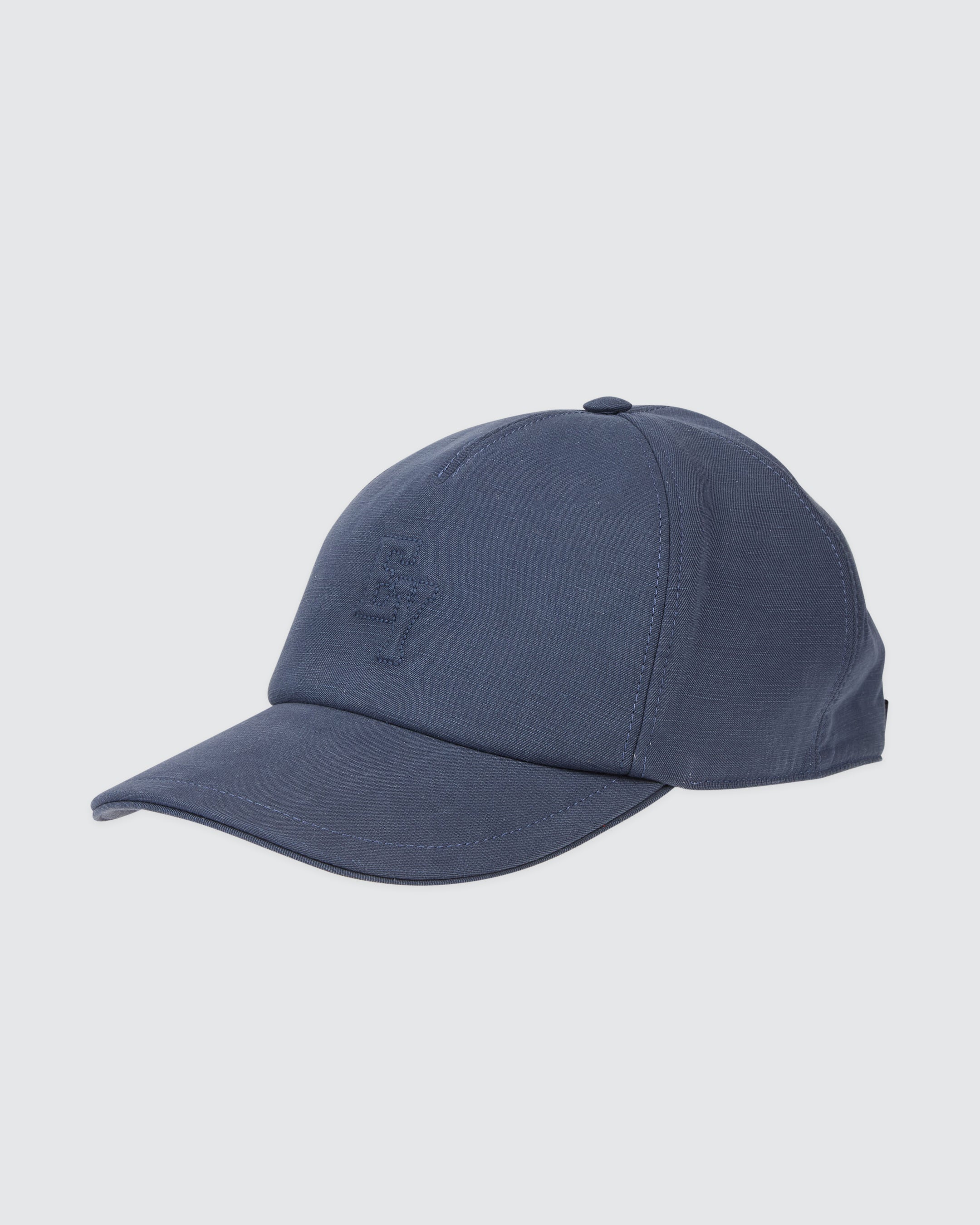 Cappello da Baseball in Lyocell e Lino con Logo 3D - Image 3