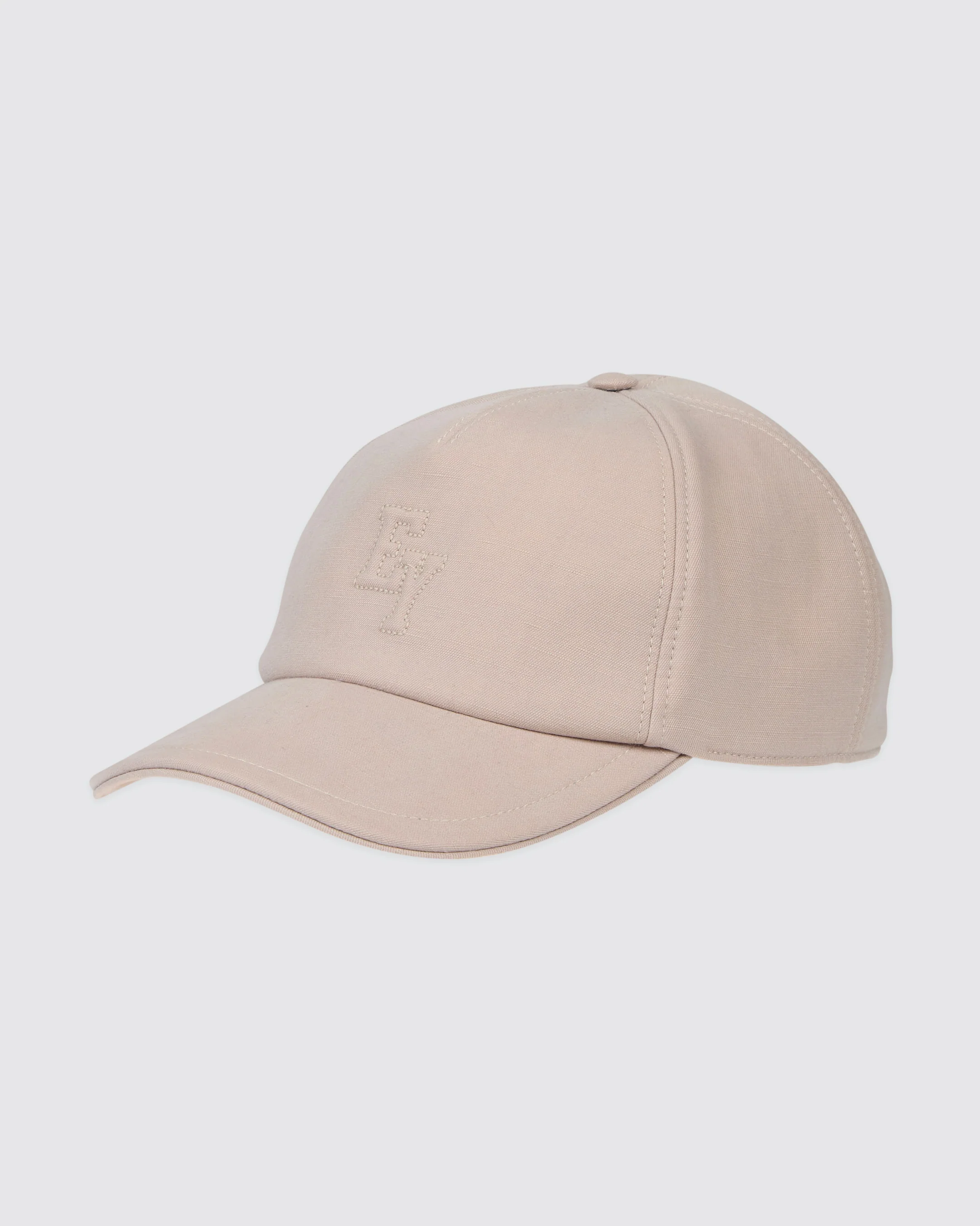 Cappello da Baseball in Lyocell e Lino con Logo 3D - Image 5