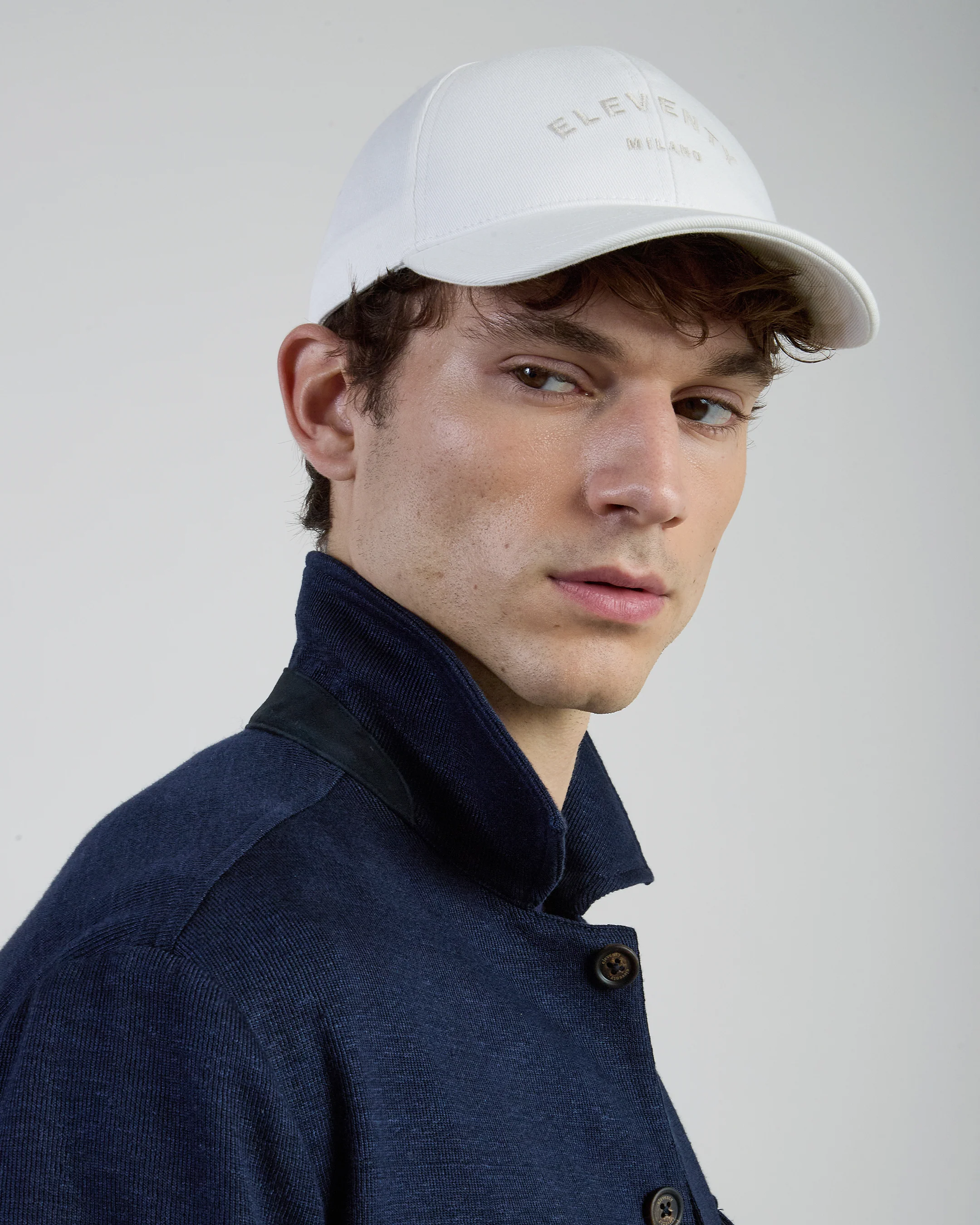 Giacca-Camicia in Lino Cotone e Tencel da Uomo - Image 3