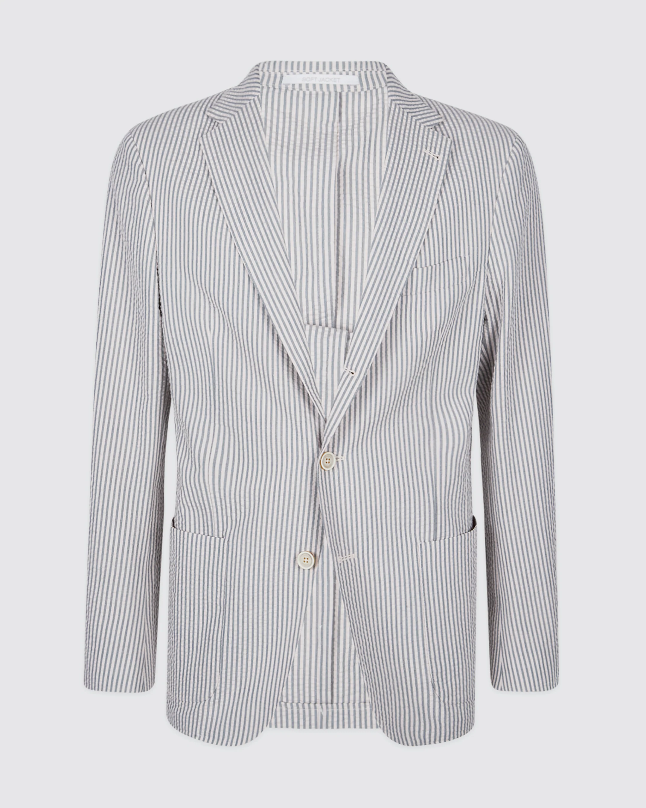 Giacca Monopetto in Cotone Slim Fit da Uomo - Image 4