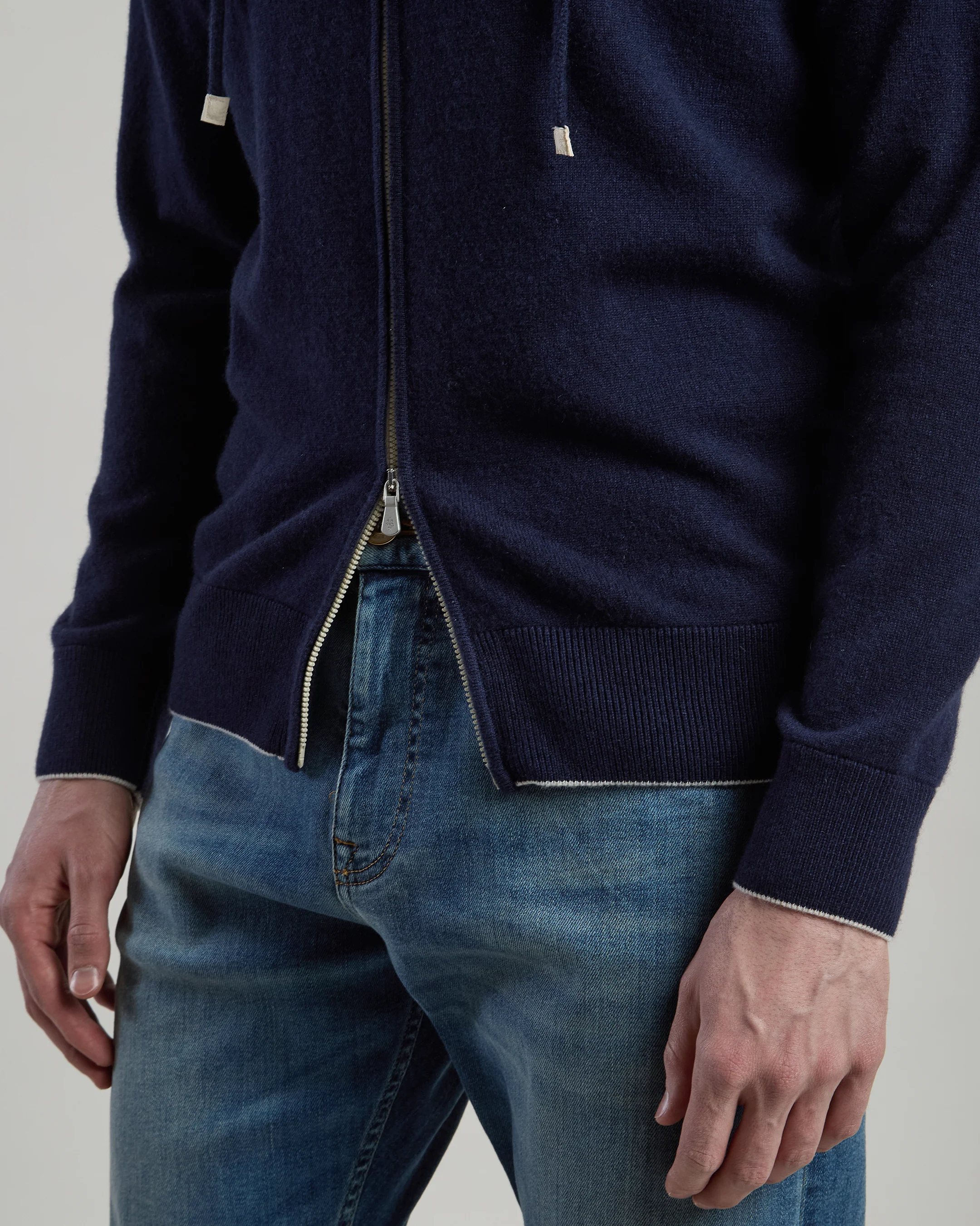 MAGLIA FULL ZIP CASHMERE UNITO - Image 7