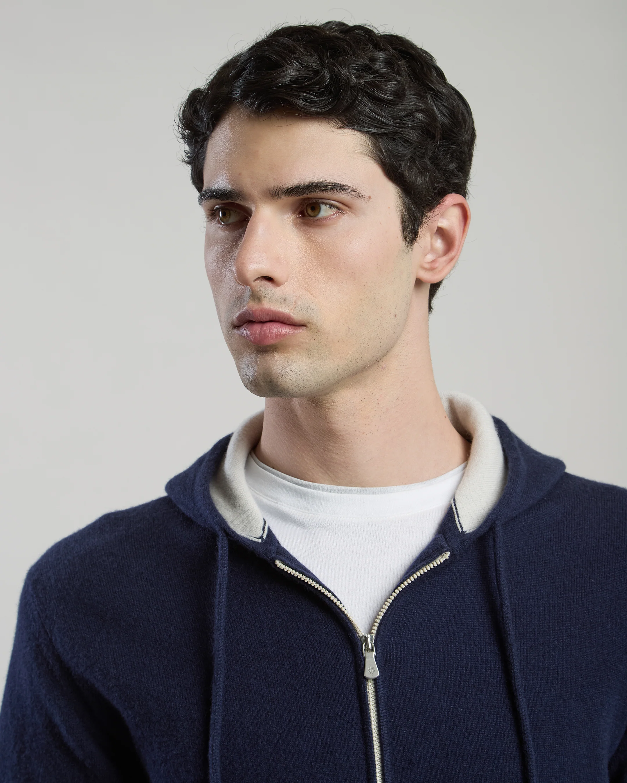 MAGLIA FULL ZIP CASHMERE UNITO - Image 8