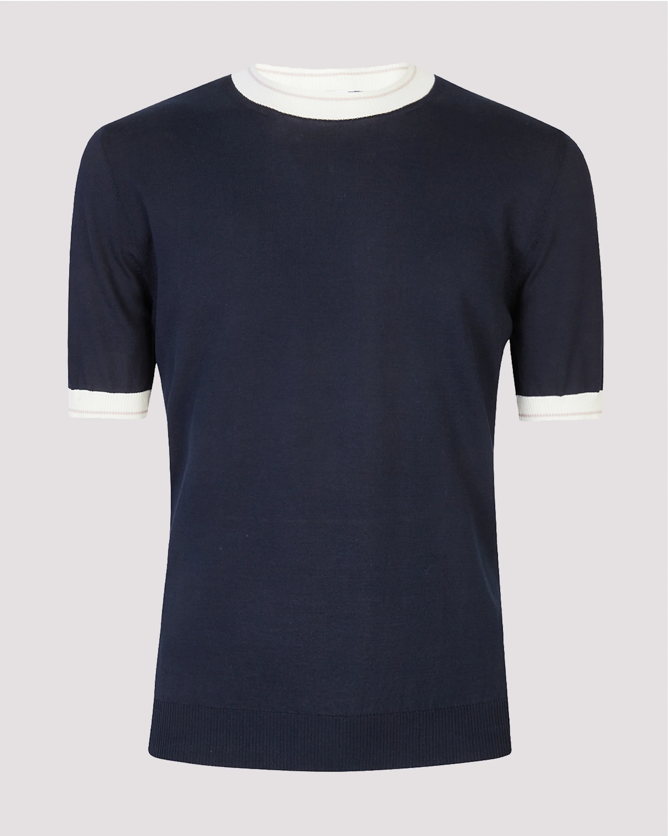 Maglia Girocollo in Cotone a Mezza Manica da Uomo - Image 8