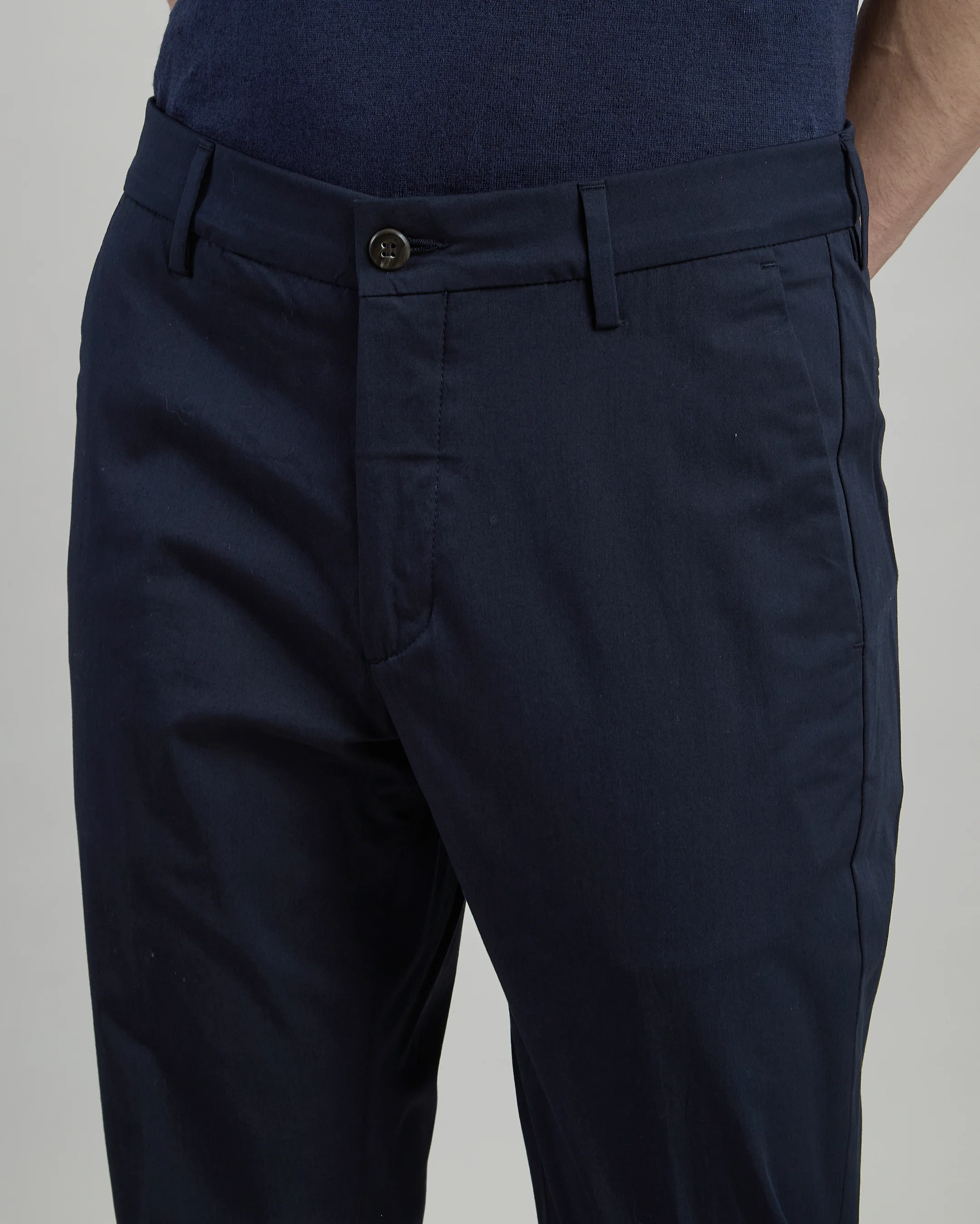 Pantaloni Chino Uomo in Cotone Organico Regular Fit - Image 3