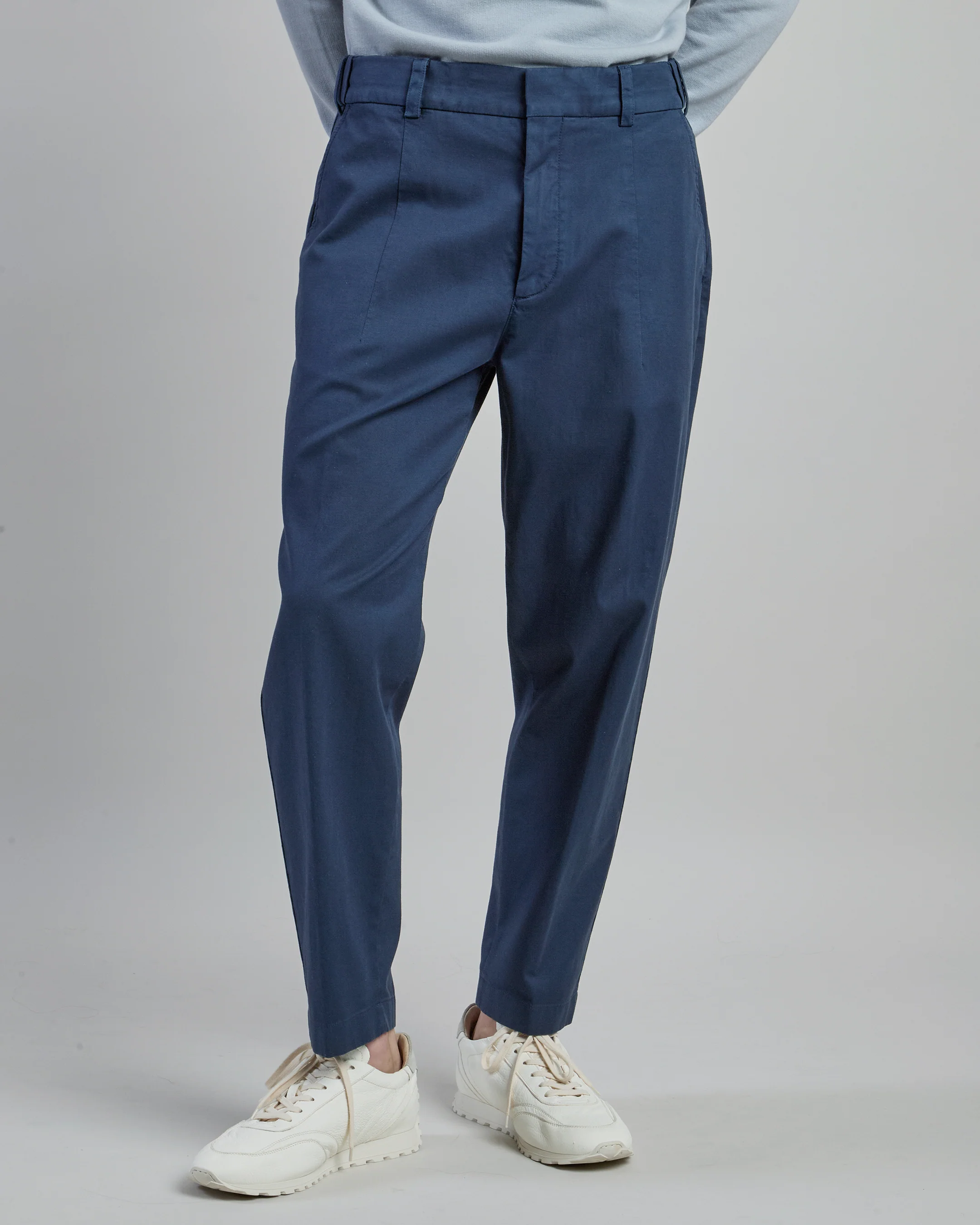 Pantalone Chino Trisize in Cotone Tinto in Capo