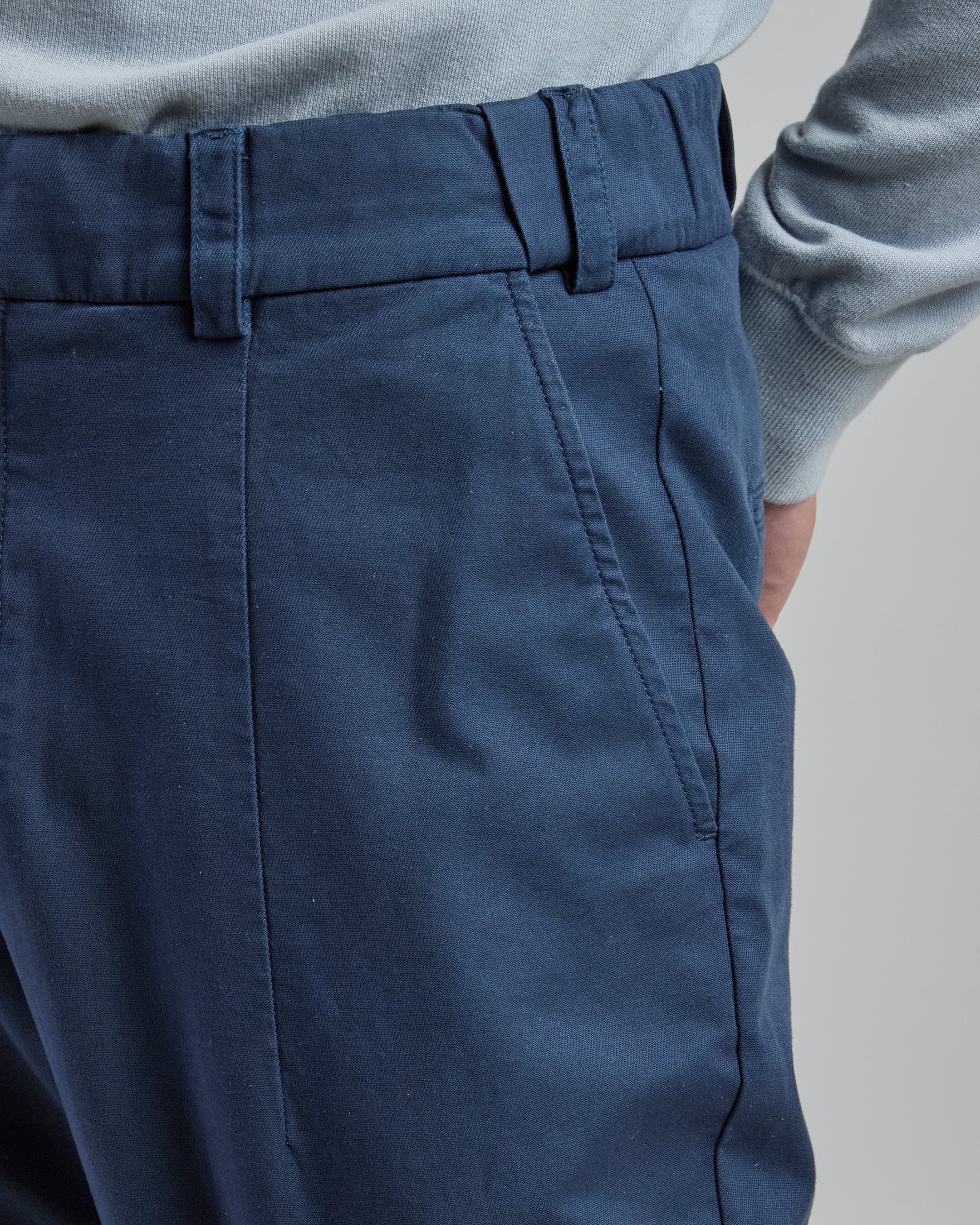 Pantalone Chino Trisize in Cotone Tinto in Capo - Image 3