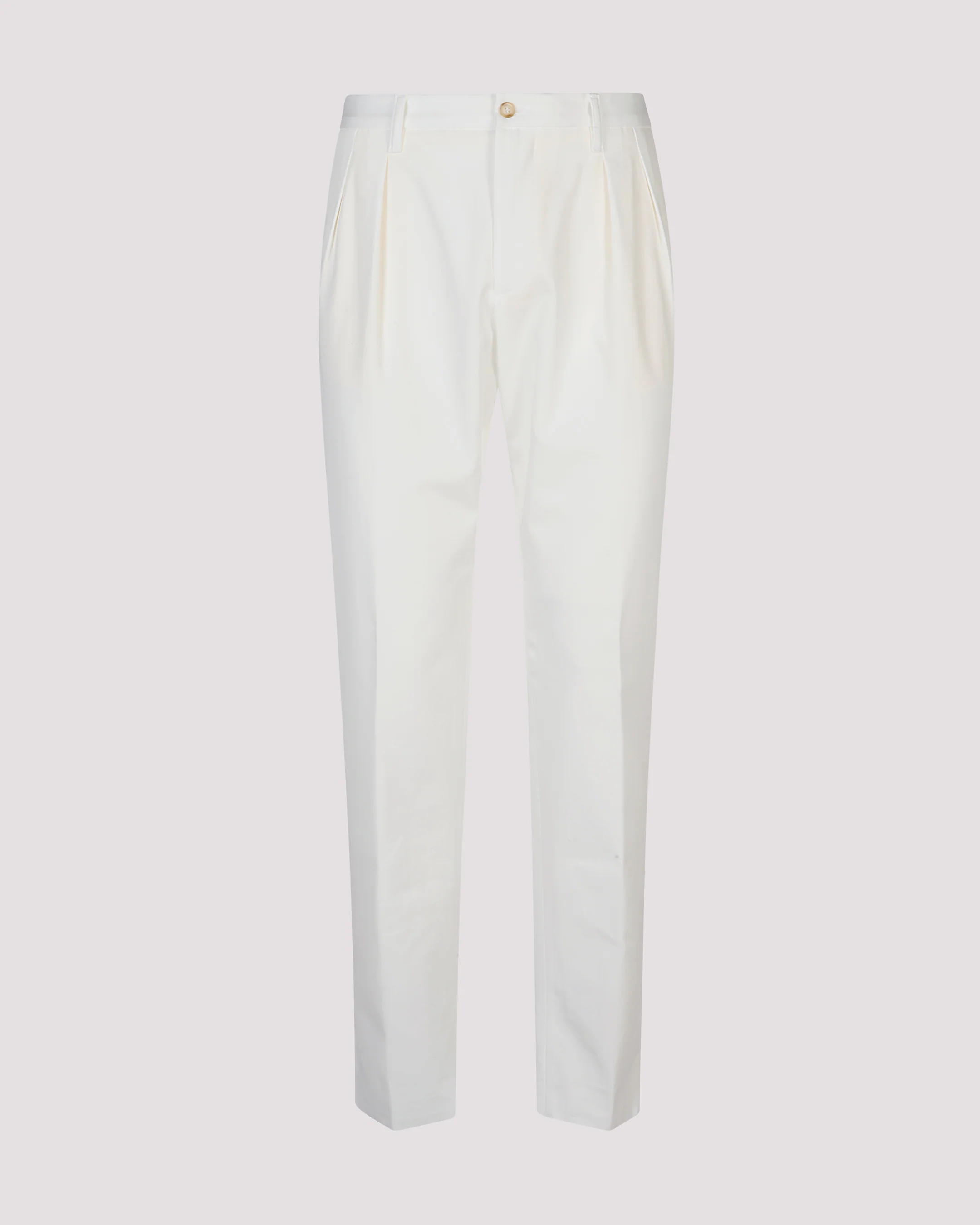 Pantalone in Cotone con Pinces da Uomo Made in Italy - Image 4