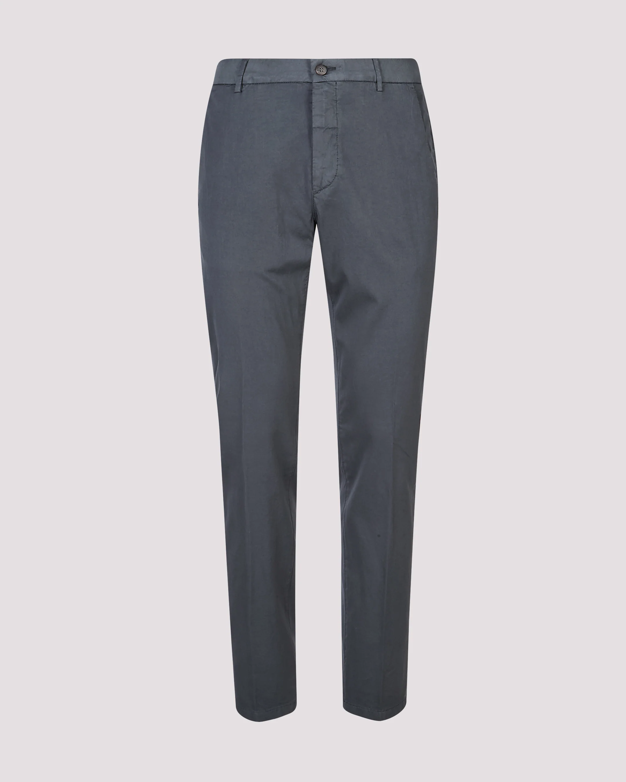 Pantalone Chino Uomo in Pregiato Tessuto Cotone e Seta - Image 5