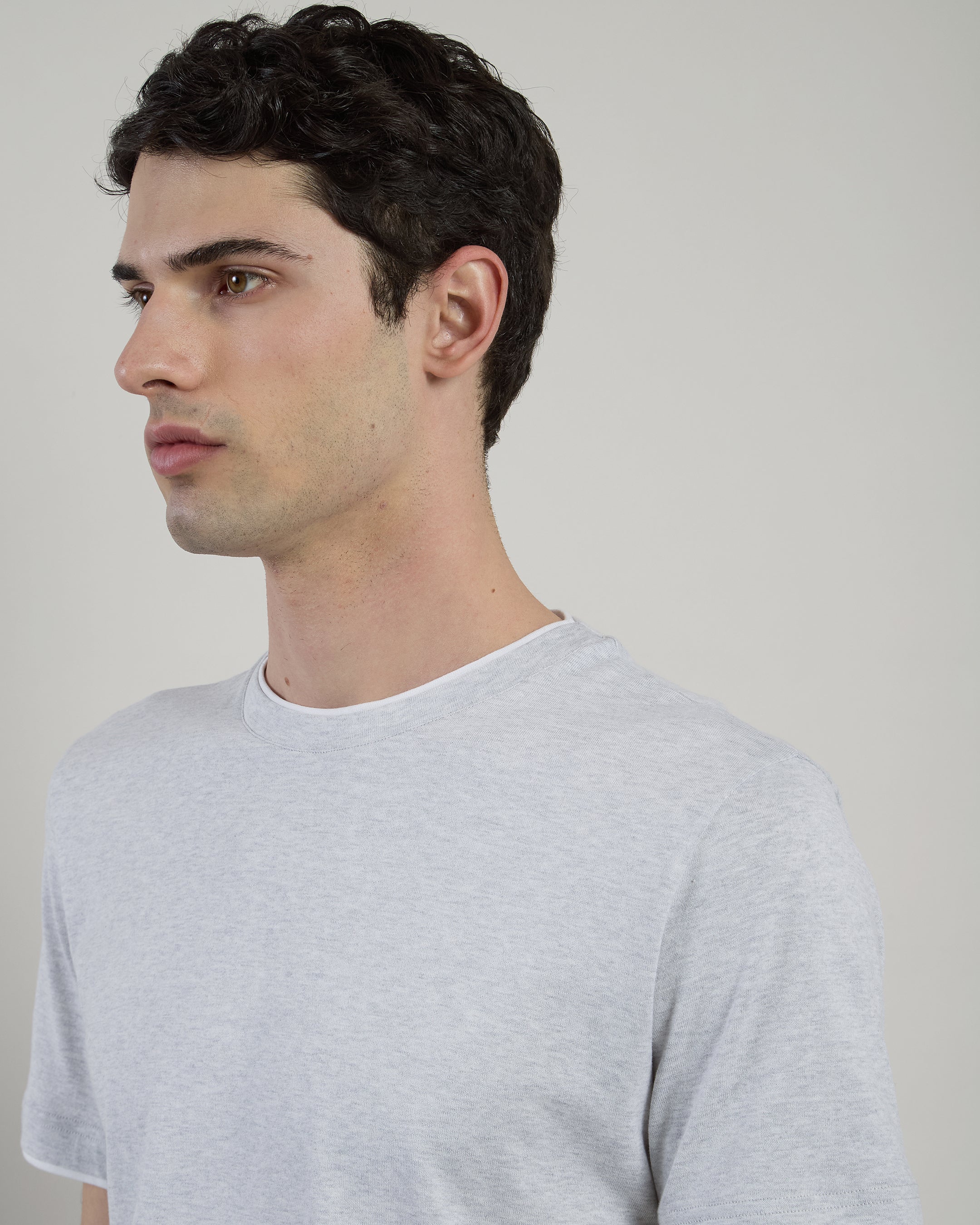 T-SHIRT GIROCOLLO COTONE - Image 10